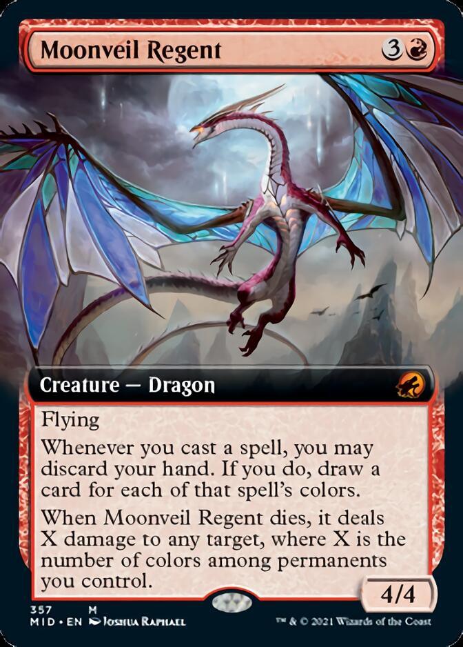Moonveil Regent (Extended Art) [Innistrad: Midnight Hunt] - Trinity Hobby