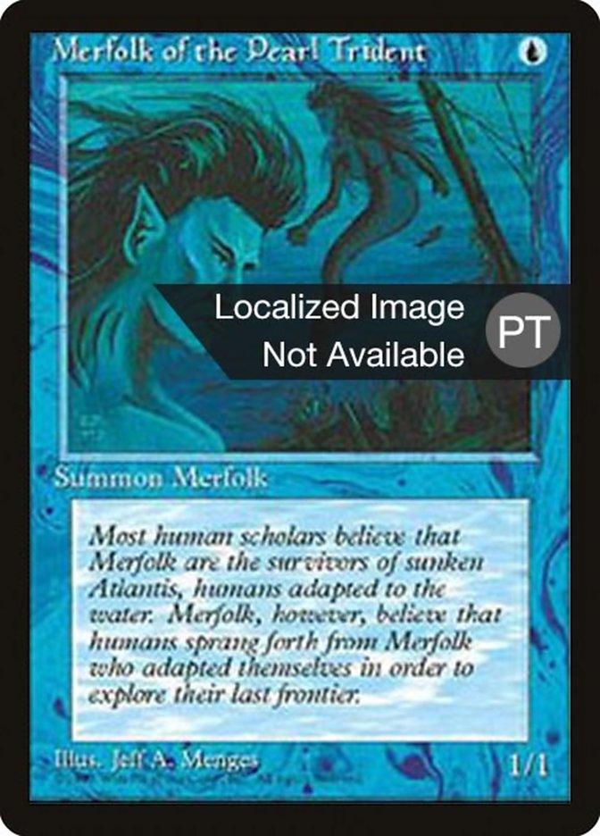 Merfolk of the Pearl Trident [Fourth Edition (Foreign Black Border)] - Trinity Hobby
