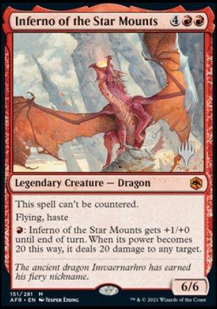 Inferno of the Star Mounts (Promo Pack) [Dungeons & Dragons: Adventures in the Forgotten Realms Promos] - Trinity Hobby