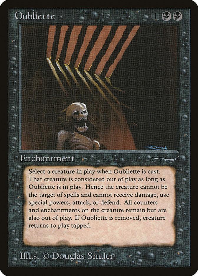 Oubliette (Dark Mana Cost) [Arabian Nights] - Trinity Hobby