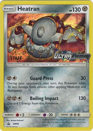 Heatran (SM96) (Staff Prerelease Promo) [Sun & Moon: Black Star Promos] - Trinity Hobby