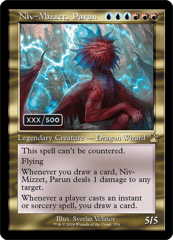 Niv-Mizzet, Parun (Retro) (Serialized) [Ravnica Remastered] - Trinity Hobby
