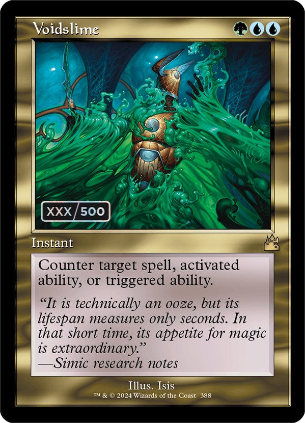 Voidslime (Retro) (Serialized) [Ravnica Remastered] - Trinity Hobby
