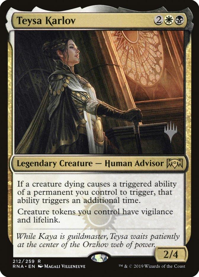 Teysa Karlov (Promo Pack) [Ravnica Allegiance Promos] - Trinity Hobby