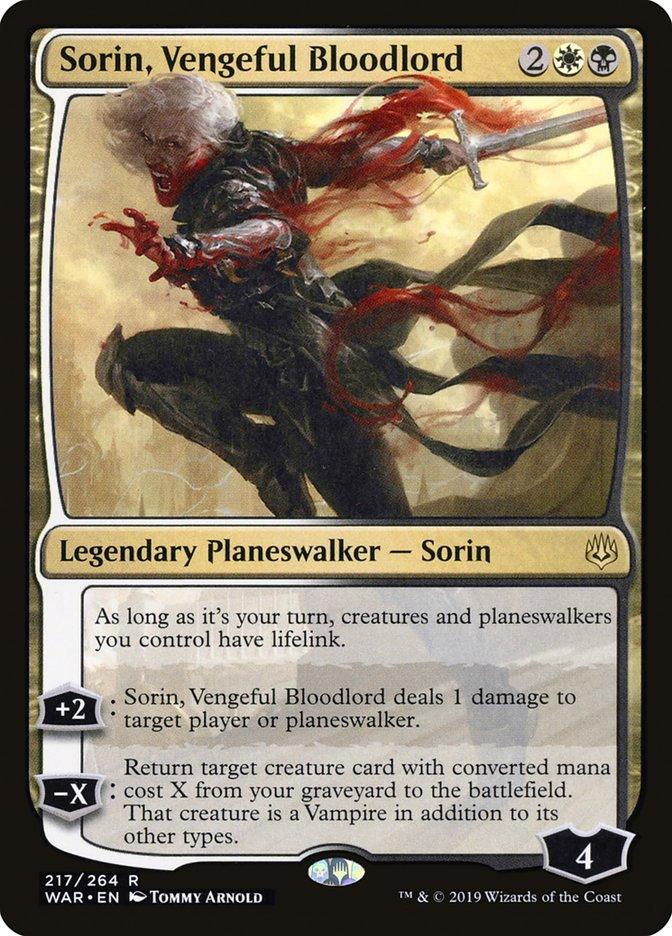 Sorin, Vengeful Bloodlord [War of the Spark] - Trinity Hobby