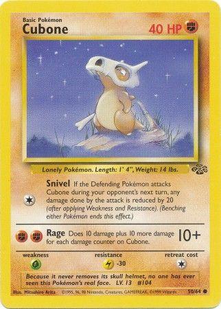 Cubone (50/64) [Jungle Unlimited] - Trinity Hobby