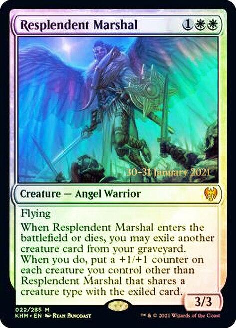 Resplendent Marshal [Kaldheim Prerelease Promos] - Trinity Hobby