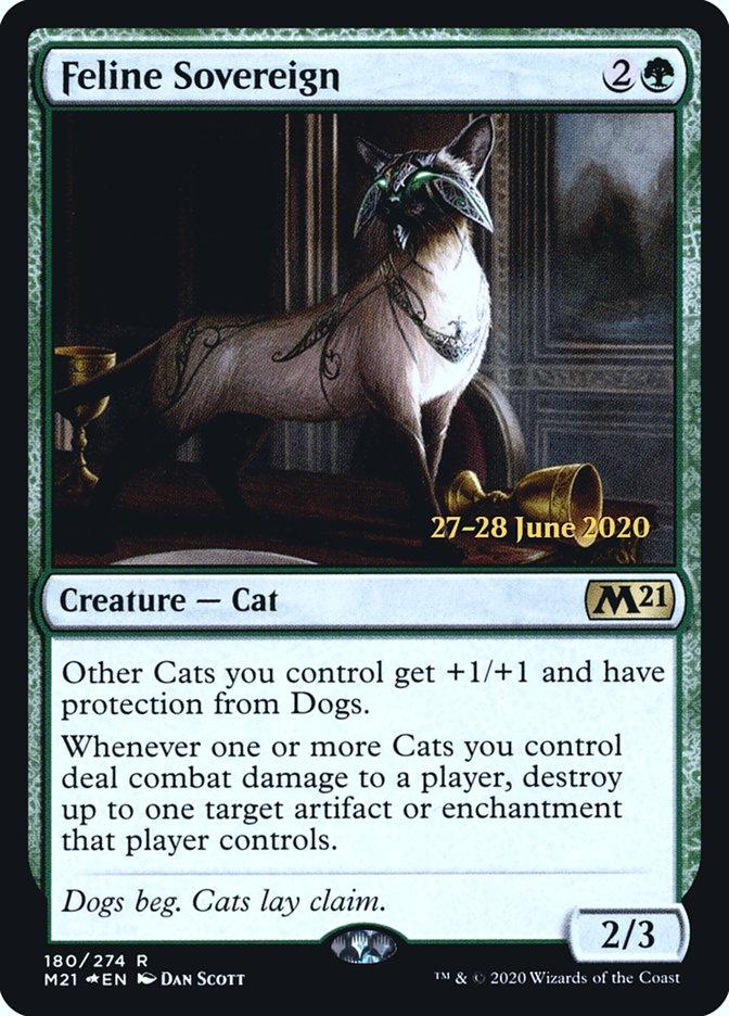 Feline Sovereign [Core Set 2021 Prerelease Promos] - Trinity Hobby