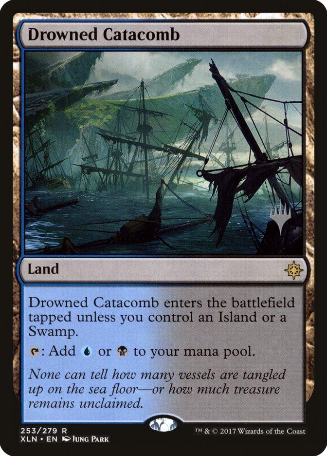 Drowned Catacomb (Promo Pack) [Ixalan Promos] - Trinity Hobby