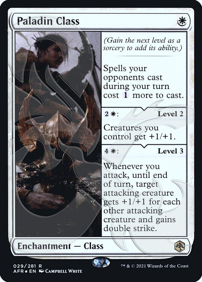 Paladin Class (Ampersand Promo) [Dungeons & Dragons: Adventures in the Forgotten Realms Promos] - Trinity Hobby