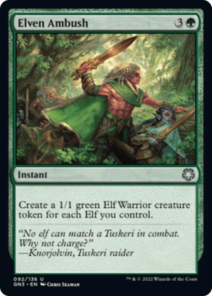 Elven Ambush [Game Night: Free-for-All] - Trinity Hobby