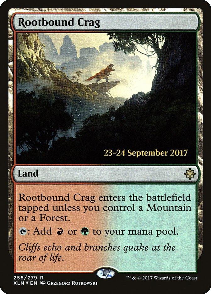 Rootbound Crag [Ixalan Prerelease Promos] - Trinity Hobby