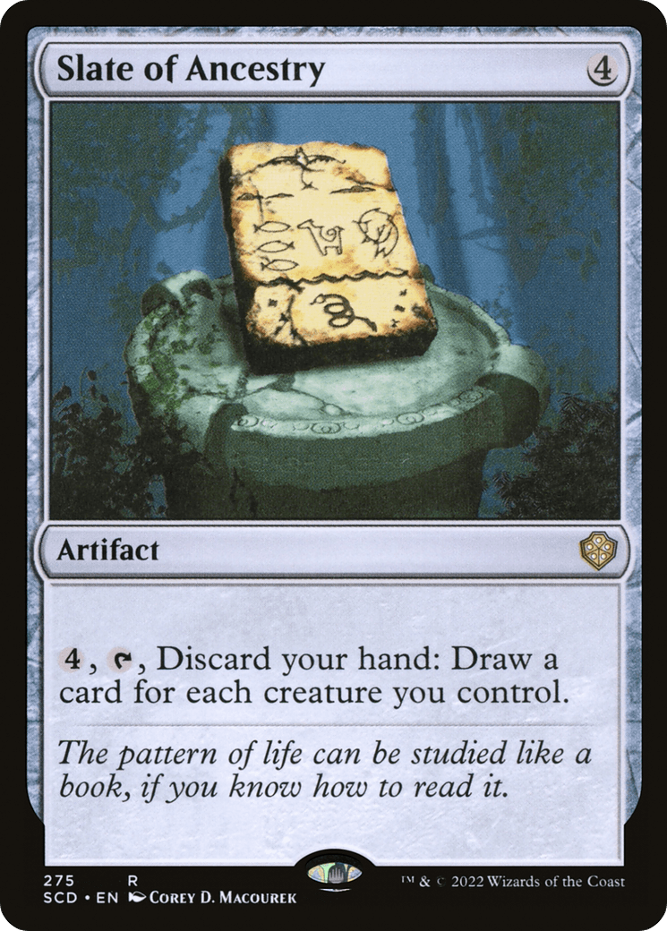 Slate of Ancestry [Starter Commander Decks] - Trinity Hobby
