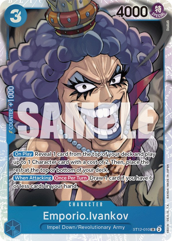 Emporio.Ivankov (ST12-010) - [Starter Deck 12: Zoro and Sanji] Foil - Trinity Hobby