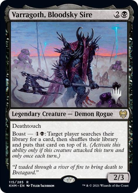 Varragoth, Bloodsky Sire (Promo Pack) [Kaldheim Promos] - Trinity Hobby