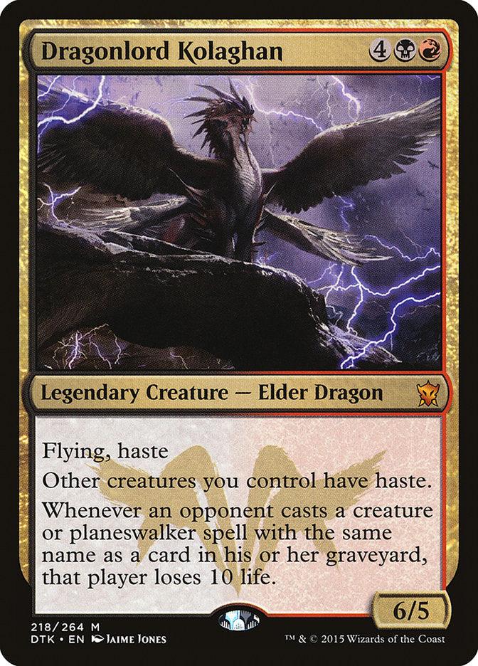Dragonlord Kolaghan [Dragons of Tarkir] - Trinity Hobby