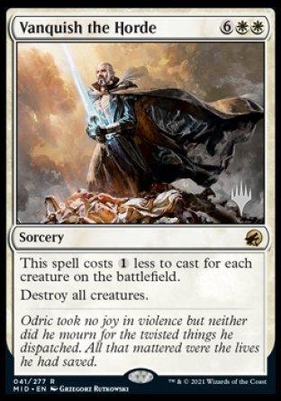 Vanquish the Horde (Promo Pack) [Innistrad: Midnight Hunt Promos] - Trinity Hobby