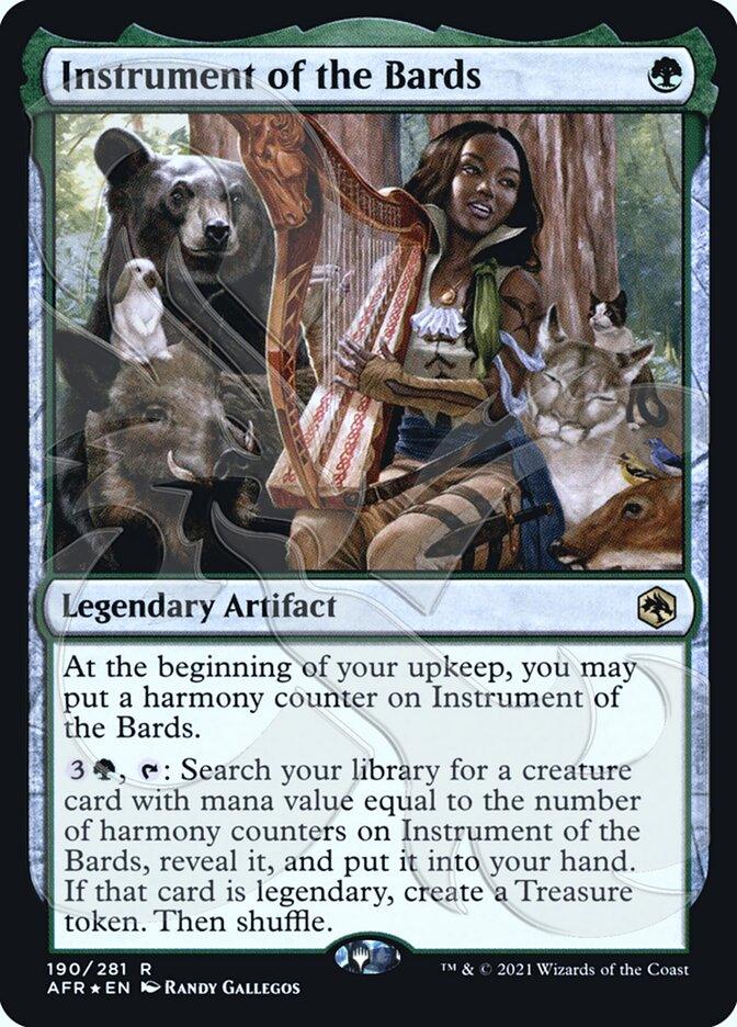 Instrument of the Bards (Ampersand Promo) [Dungeons & Dragons: Adventures in the Forgotten Realms Promos] - Trinity Hobby