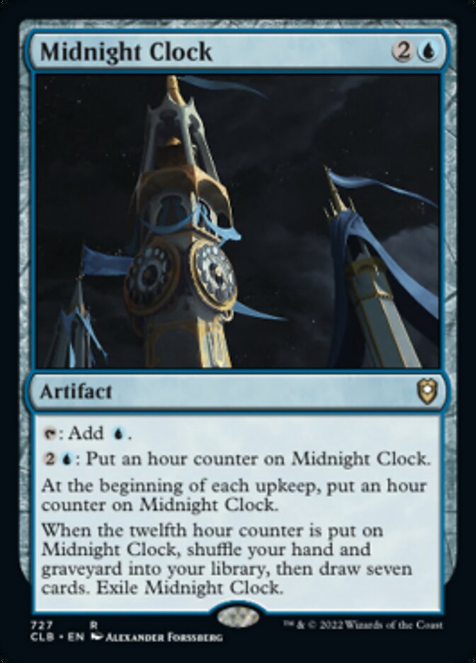 Midnight Clock [Commander Legends: Battle for Baldur's Gate] - Trinity Hobby