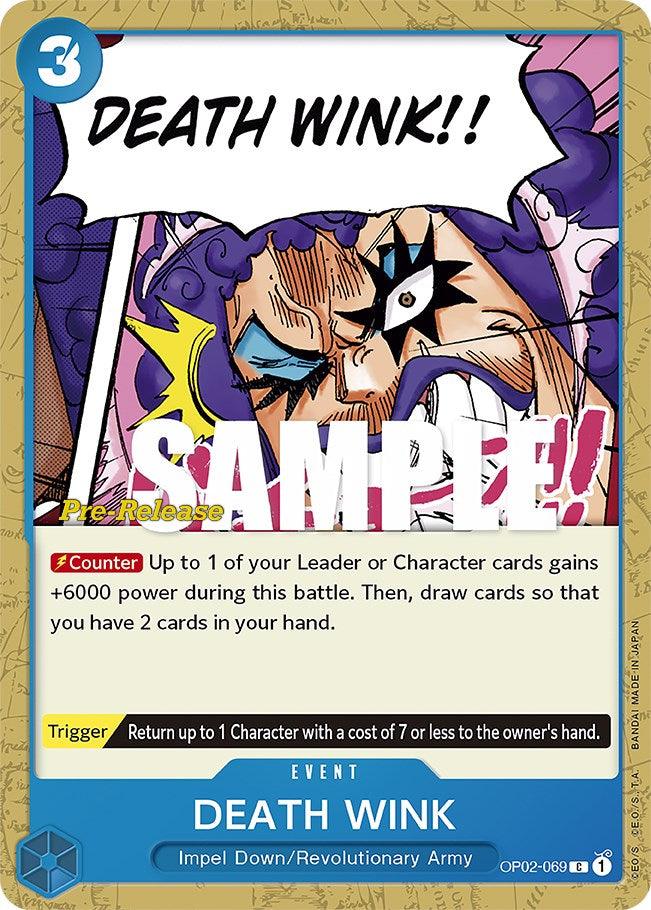DEATH WINK [Paramount War Pre-Release Cards] - Trinity Hobby