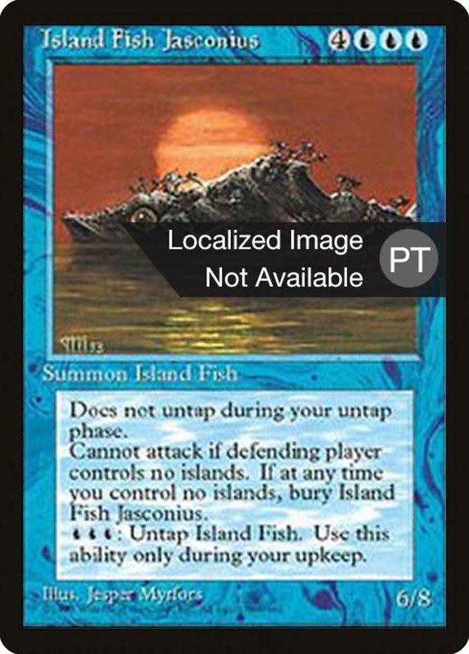 Island Fish Jasconius [Fourth Edition (Foreign Black Border)] - Trinity Hobby