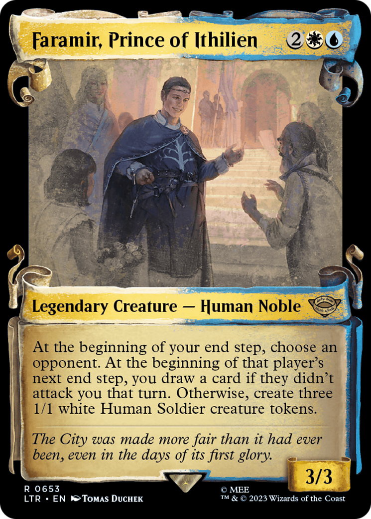 Faramir, Prince of Ithilien [The Lord of the Rings: Tales of Middle-Earth Showcase Scrolls] - Trinity Hobby
