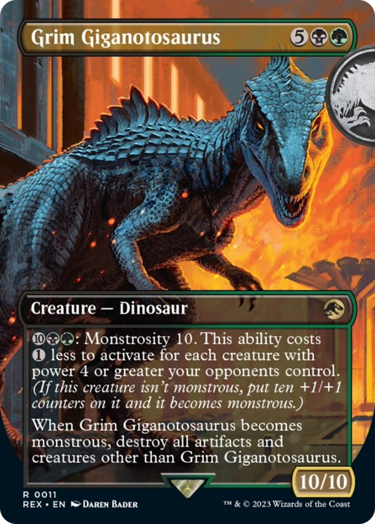 Grim Giganotosaurus (Borderless) [Jurassic World Collection] - Trinity Hobby