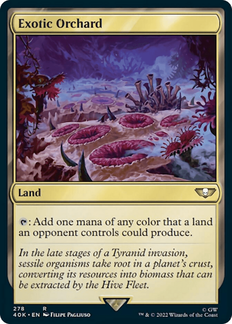 Exotic Orchard (Surge Foil) [Warhammer 40,000] - Trinity Hobby