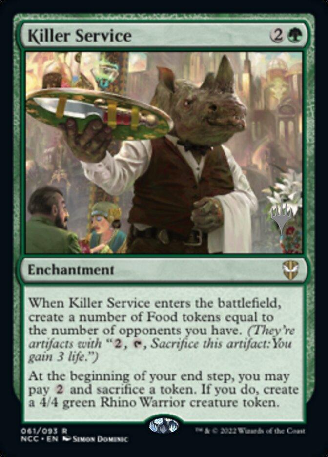 Killer Service (Promo Pack) [Streets of New Capenna Commander Promos] - Trinity Hobby
