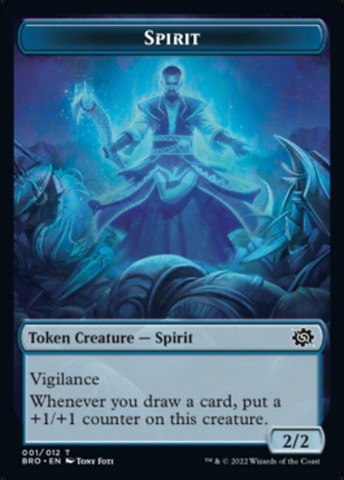 Spirit Token [The Brothers' War Tokens] - Trinity Hobby