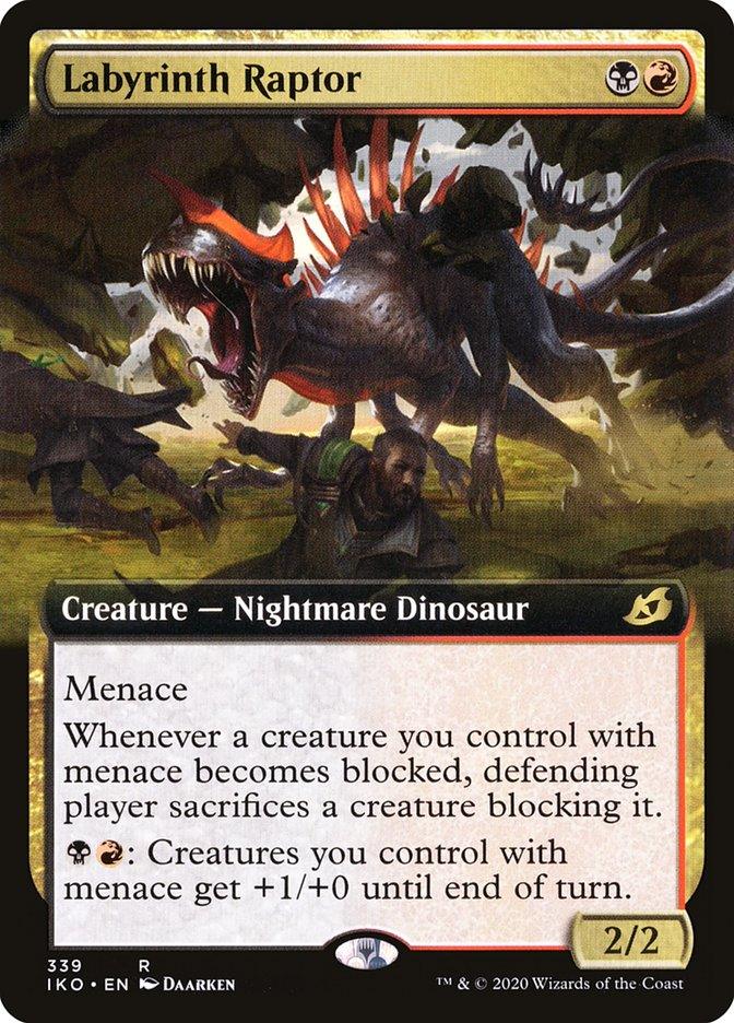 Labyrinth Raptor (Extended Art) [Ikoria: Lair of Behemoths] - Trinity Hobby