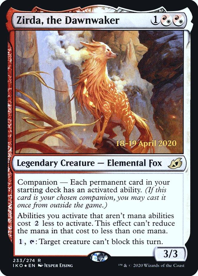 Zirda, the Dawnwaker [Ikoria: Lair of Behemoths Prerelease Promos] - Trinity Hobby