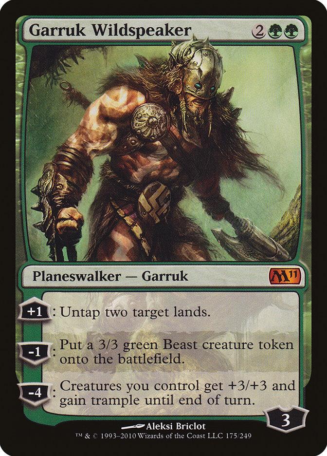 Garruk Wildspeaker [Magic 2011] - Trinity Hobby