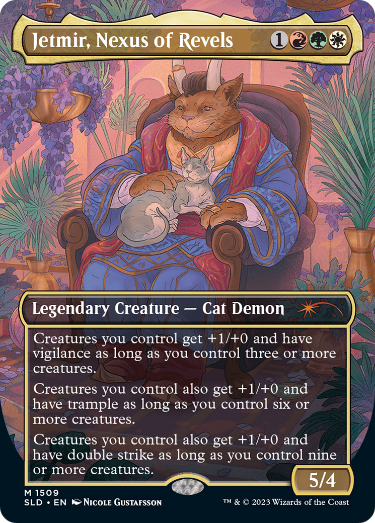 Jetmir, Nexus of Revels // Jetmir, Nexus of Revels [Secret Lair Commander Deck: Raining Cats and Dogs] - Trinity Hobby