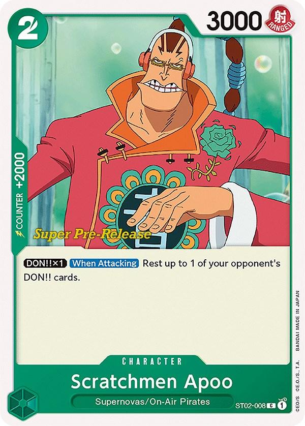 Scratchmen Apoo [Super Pre-Release Starter Deck: Worst Generation] - Trinity Hobby
