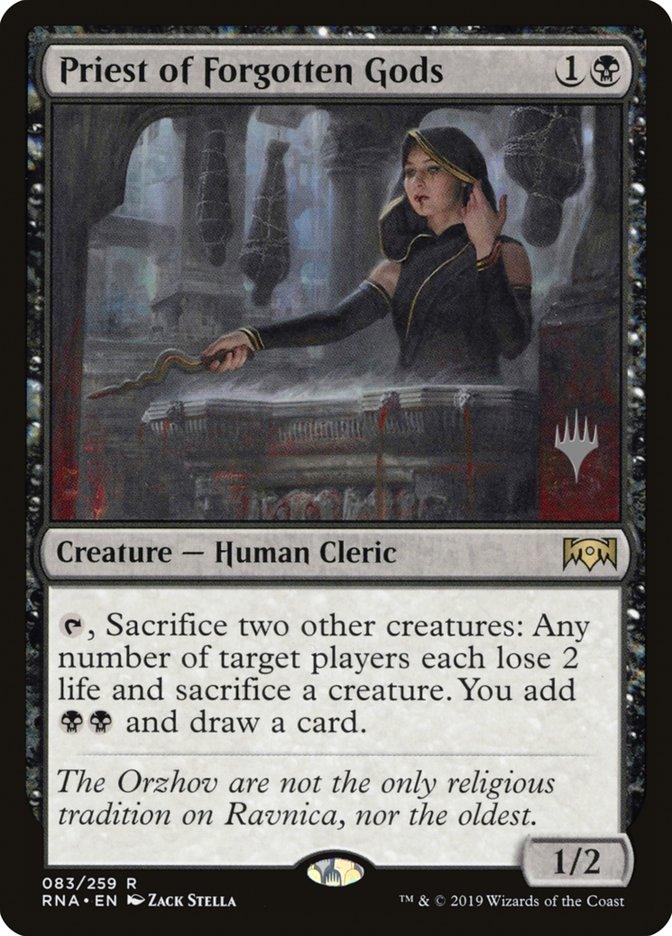 Priest of Forgotten Gods (Promo Pack) [Ravnica Allegiance Promos] - Trinity Hobby