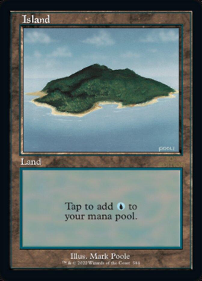Island (Retro) (584) [30th Anniversary Edition] - Trinity Hobby