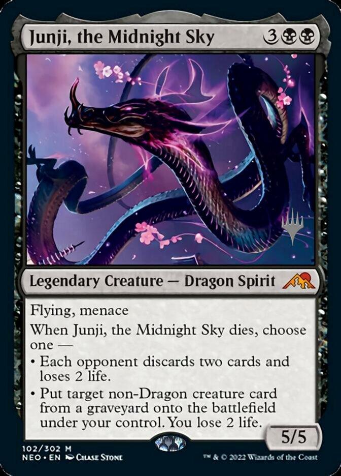 Junji, the Midnight Sky (Promo Pack) [Kamigawa: Neon Dynasty Promos] - Trinity Hobby