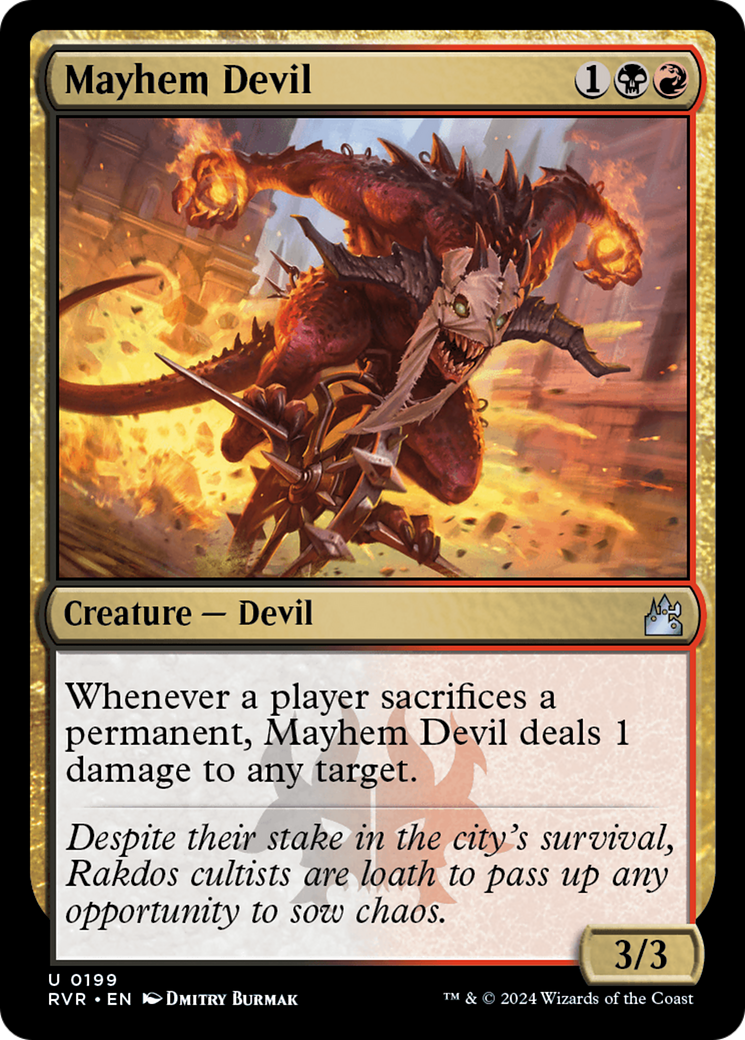 Mayhem Devil [Ravnica Remastered] - Trinity Hobby