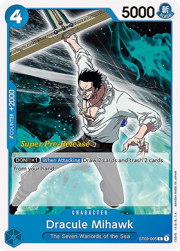 Dracule Mihawk [Super Pre-Release Starter Deck: The Seven Warlords of the Sea] - Trinity Hobby