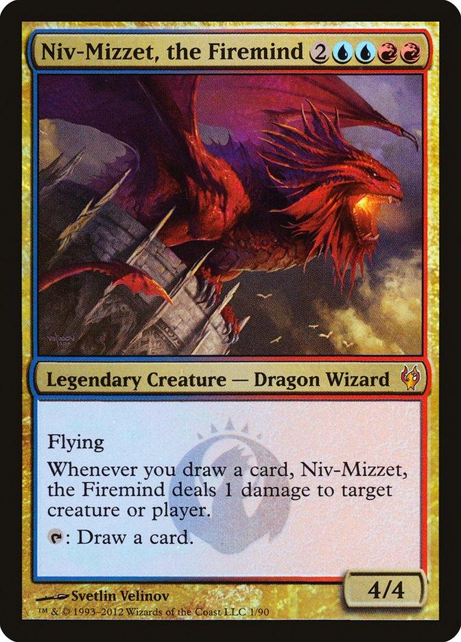 Niv-Mizzet, the Firemind [Duel Decks: Izzet vs. Golgari] - Trinity Hobby