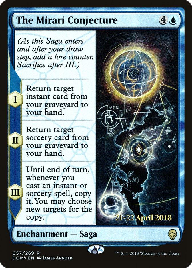 The Mirari Conjecture [Dominaria Prerelease Promos] - Trinity Hobby