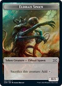 Eldrazi Spawn // Myr (007) Double-Sided Token [Double Masters Tokens] - Trinity Hobby