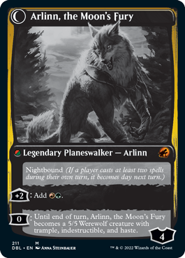 Arlinn, the Pack's Hope // Arlinn, the Moon's Fury [Innistrad: Double Feature] - Trinity Hobby