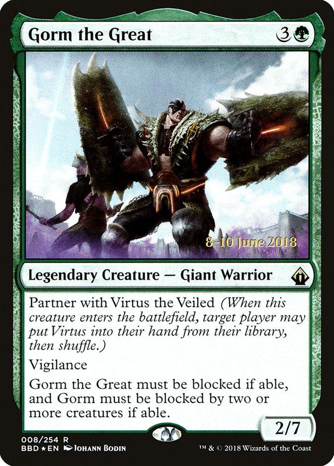 Gorm the Great [Battlebond Prerelease Promos] - Trinity Hobby