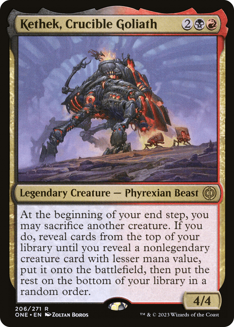 Kethek, Crucible Goliath [Phyrexia: All Will Be One] - Trinity Hobby