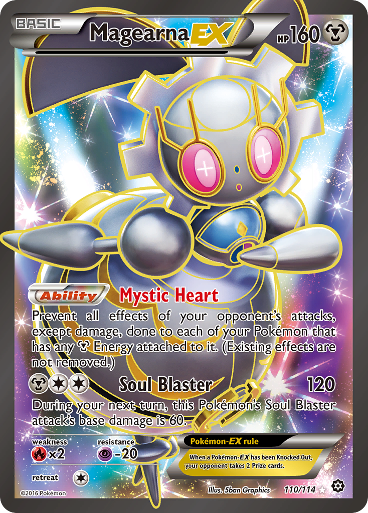 Magearna EX (110/114) [XY: Steam Siege] - Trinity Hobby