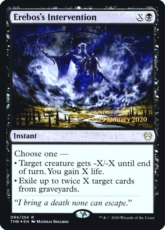 Erebos's Intervention [Theros Beyond Death Prerelease Promos] - Trinity Hobby