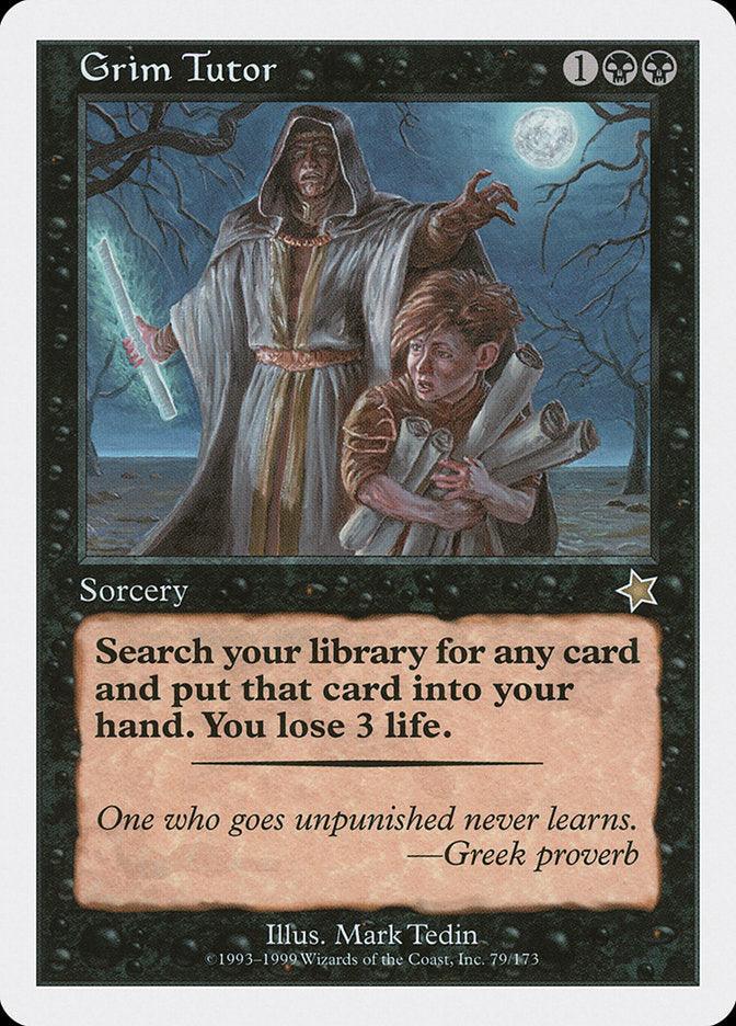 Grim Tutor [Starter 1999] - Trinity Hobby