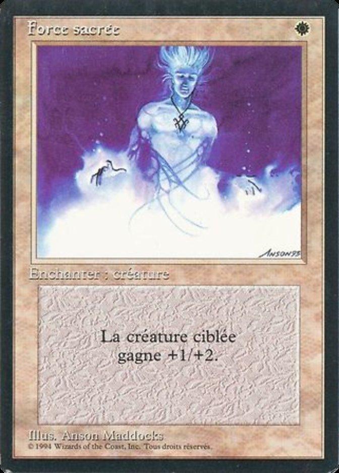 Holy Strength [Foreign Black Border] - Trinity Hobby